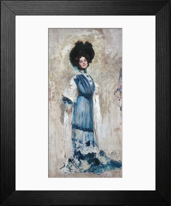 Framed Print : Portrait of Lina Cavalieri, 1905 Framed Print : Portrait of Lina Cavalieri, 1905