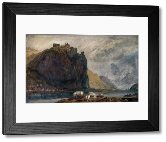 Framed Print : Hammerstein and Andernach, 1817 Framed Print : Hammerstein and Andernach, 1817