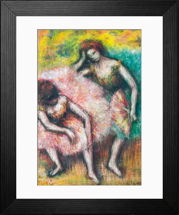 Framed Print : Two Dancers, 1898 Framed Print : Two Dancers, 1898
