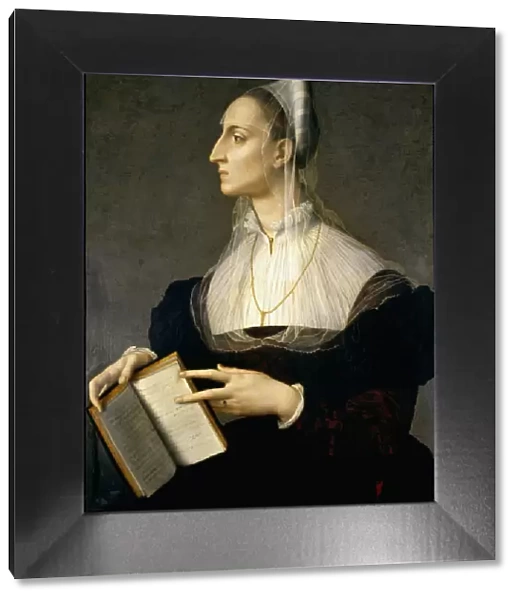 Portrait of the poet Laura Battiferri (1523-1589), ca 1555