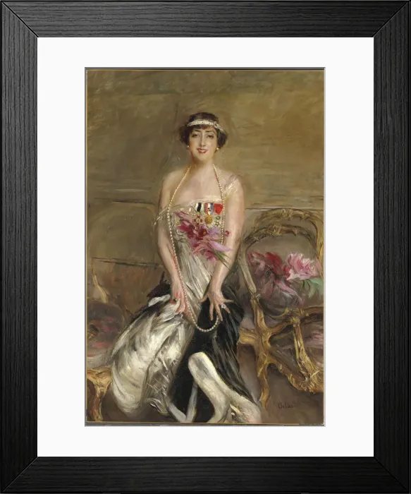 Framed Print : Portrait of Lady Michelham, c. 1917 Framed Print : Portrait of Lady Michelham, c. 1917