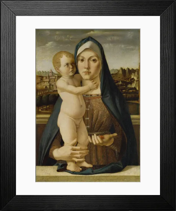 Framed Print : The Virgin and Child, 1490 Framed Print : The Virgin and Child, 1490