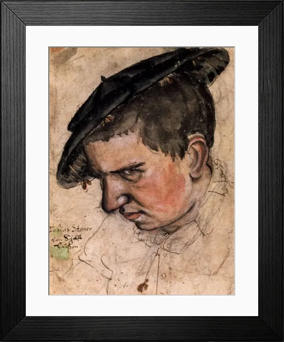 Framed Print : Self-Portrait, ca 1563 Framed Print : Self-Portrait, ca 1563