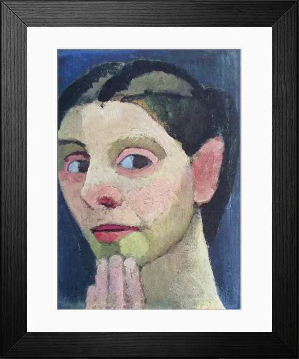 Framed Print : Self-Portrait, 1906 Framed Print : Self-Portrait, 1906