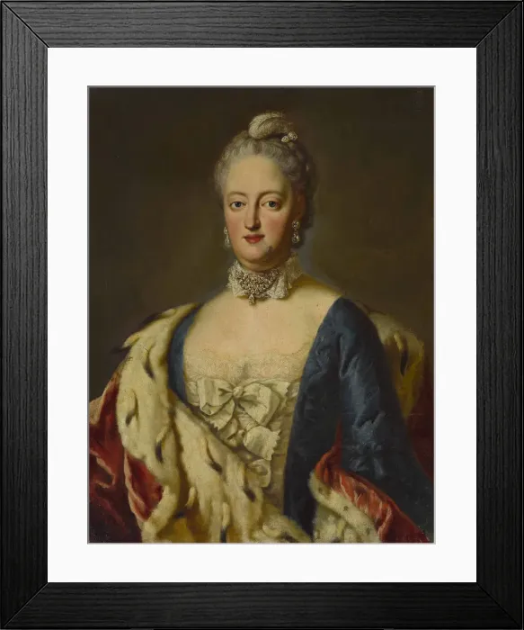 Framed Print : Duchess Maria Anna Josepha of Bavaria (1734-1776), Margravine of Baden-Baden Framed Print : Duchess Maria Anna Josepha of Bavaria (1734-1776), Margravine of Baden-Baden