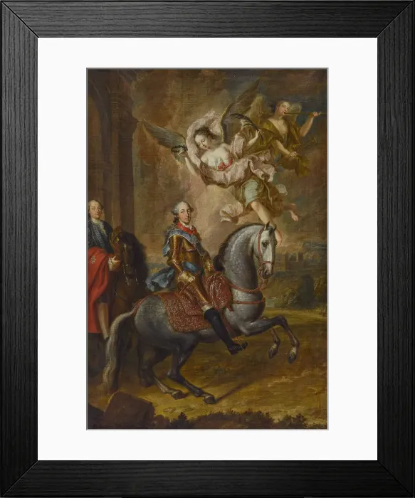 Framed Print : Maximilian III Joseph (1727-1777), Elector of Bavaria, on horseback Framed Print : Maximilian III Joseph (1727-1777), Elector of Bavaria, on horseback