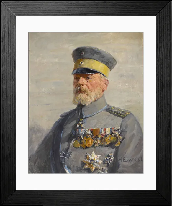 Framed Print : Prince Leopold of Bavaria (1846-1930), in a Field Marshal uniform Framed Print : Prince Leopold of Bavaria (1846-1930), in a Field Marshal uniform