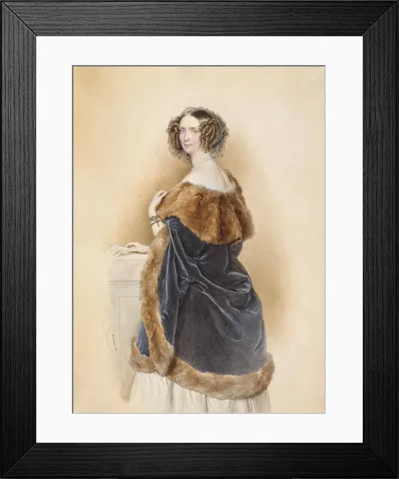 Framed Print : Archduchess Sophie of Austria, Princess of Bavaria (1805-1872), 1849 Framed Print : Archduchess Sophie of Austria, Princess of Bavaria (1805-1872), 1849
