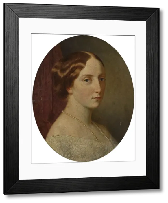 Framed Print : Portrait of Grand Duchess Olga Nikolaevna of Russia (1822-1892), Queen of Wurttemberg Framed Print : Portrait of Grand Duchess Olga Nikolaevna of Russia (1822-1892), Queen of Wurttemberg