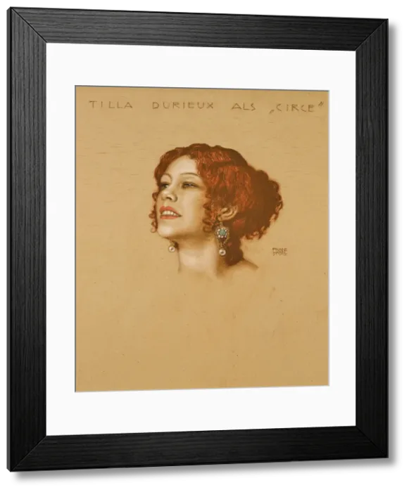Framed Print : Tilla Durieux as Circe, 1910s Framed Print : Tilla Durieux as Circe, 1910s