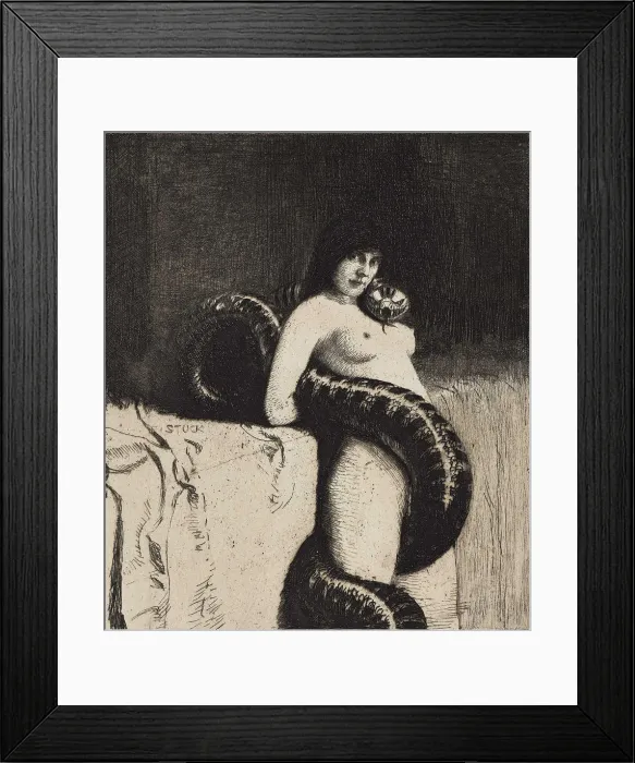 Framed Print : Sensuality, 1894 Framed Print : Sensuality, 1894