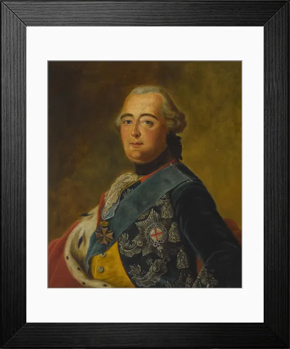 Framed Print : Frederick II, Landgrave of Hesse-Kassel (1720-1785) Framed Print : Frederick II, Landgrave of Hesse-Kassel (1720-1785)