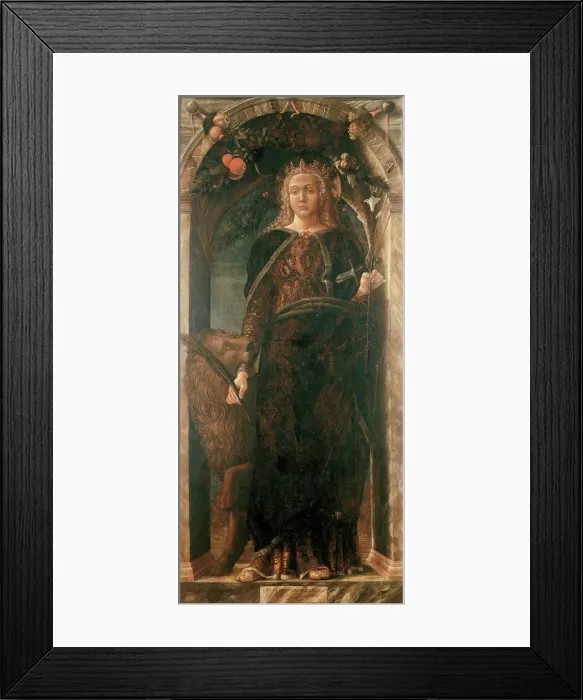 Framed Print : Saint Euphemia, 1454 Framed Print : Saint Euphemia, 1454