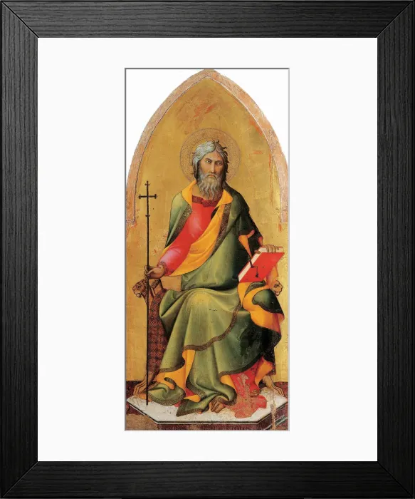 Framed Print : Saint Andrew, c. 1324-1325 Framed Print : Saint Andrew, c. 1324-1325