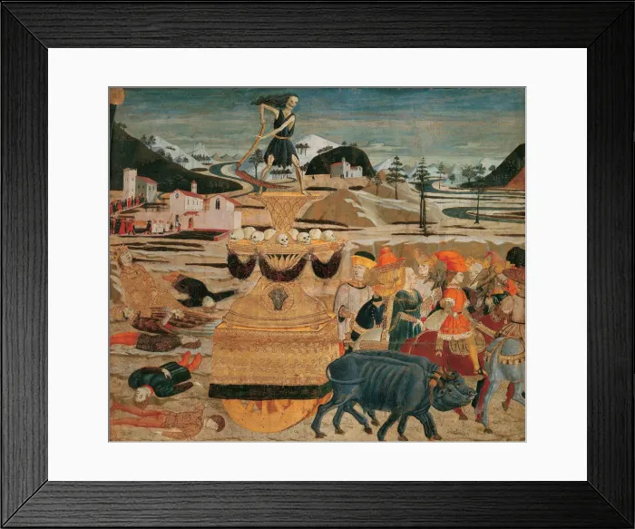 Framed Print : The Triumph of Death, 1465-1470 Framed Print : The Triumph of Death, 1465-1470
