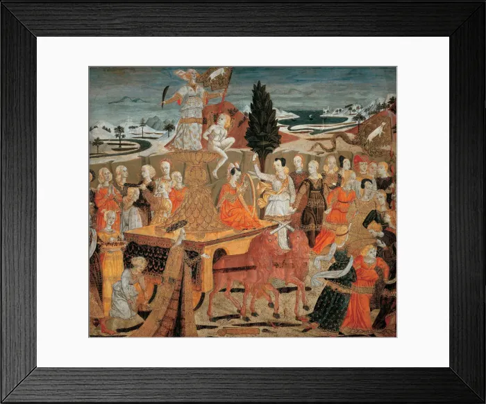 Framed Print : The Triumph of Chastity, 1465-1470 Framed Print : The Triumph of Chastity, 1465-1470