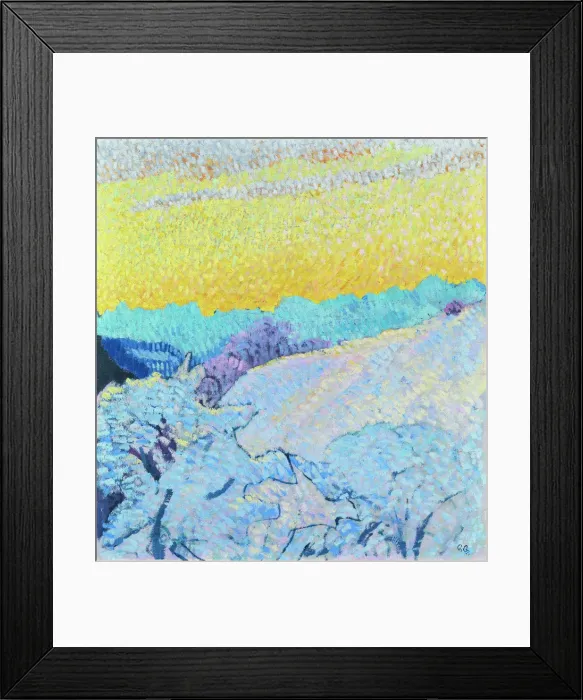 Framed Print : Winter Evening, 1905-1906