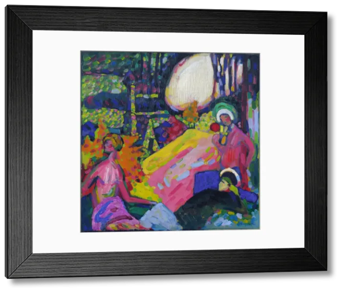 Framed Print : Weisser Klang (White Sound), 1908 Framed Print : Weisser Klang (White Sound), 1908