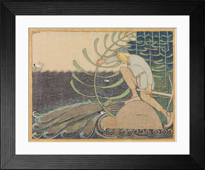 Framed Print : Joukahainens Revenge, 1910 Framed Print : Joukahainens Revenge, 1910