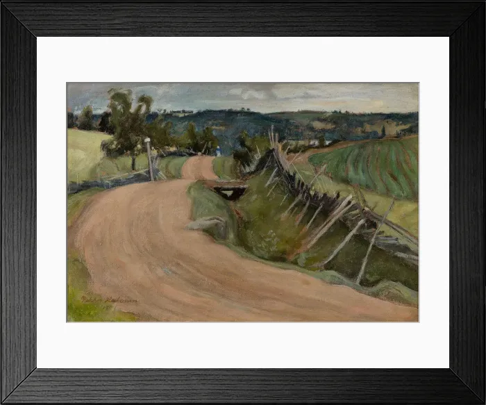Framed Print : Landscape of Sortavala, 1901 Framed Print : Landscape of Sortavala, 1901