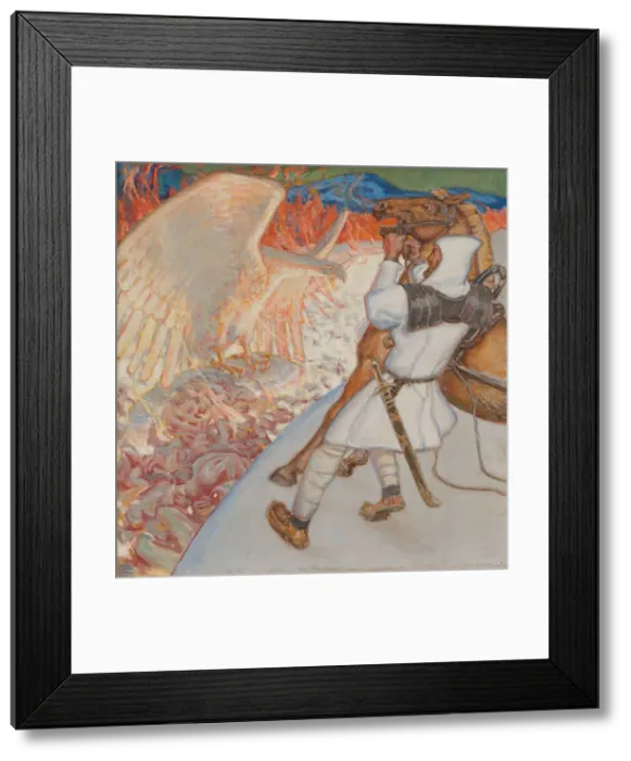 Framed Print : Lemminkainen at the River of Tuonela, 1920 Framed Print : Lemminkainen at the River of Tuonela, 1920