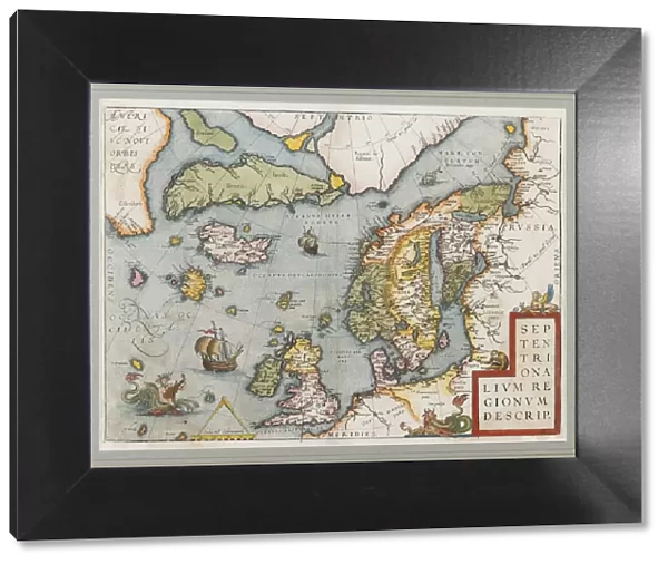 Septentrionalium Regionum Descrip. (The Arctic. Scandinavia), 1572-1575