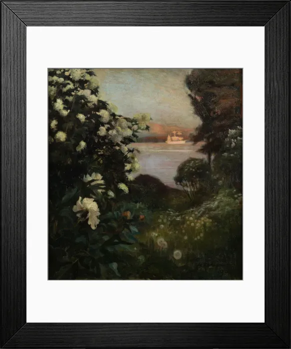 Framed Print : Flowering Trees, Haikon, 1901 Framed Print : Flowering Trees, Haikon, 1901