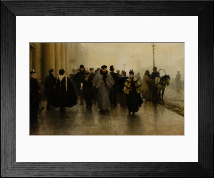 Framed Print : Nevsky Prospekt, Early 1890s Framed Print : Nevsky Prospekt, Early 1890s