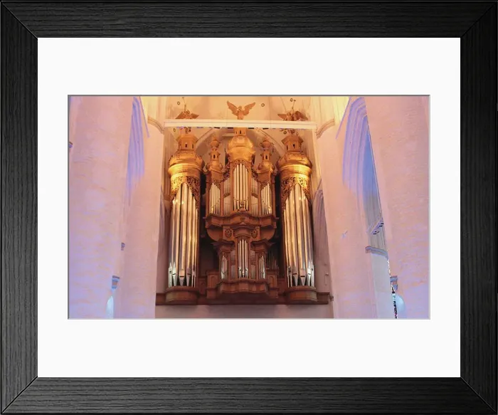 Framed Print : The Organ in the St. Catherines Church in Hamburg Framed Print : The Organ in the St. Catherines Church in Hamburg