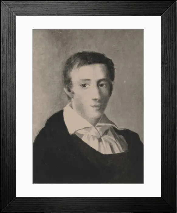Framed Print : Frederic Chopin at age 19, 1829 Framed Print : Frederic Chopin at age 19, 1829