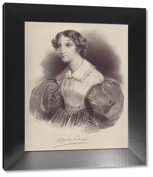 Countess Klaudyna (Claudine) Potocka, nee Dzialynska (1801-1836), 1820s