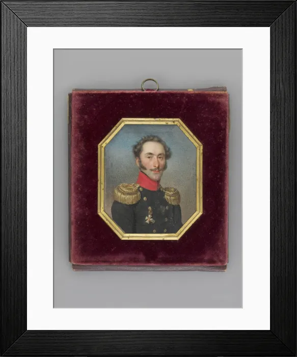 Framed Print : Portrait of Count Ivan Osipovich de Witt (1781-1840), 1832 Framed Print : Portrait of Count Ivan Osipovich de Witt (1781-1840), 1832