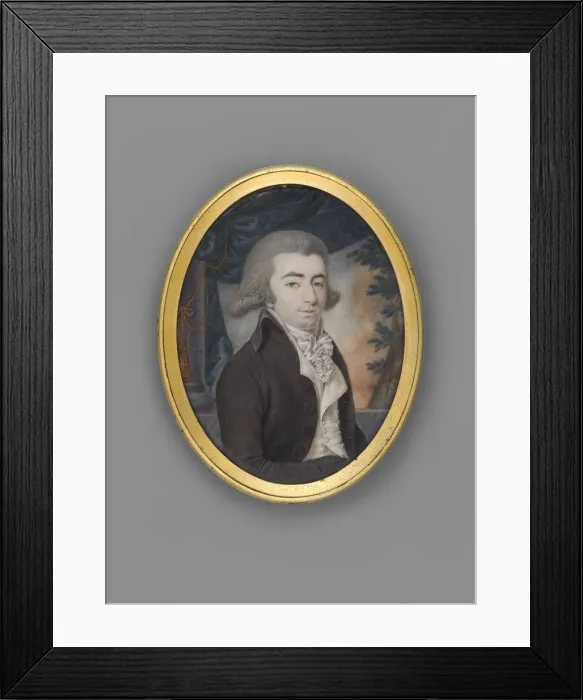 Framed Print : Portrait of Prince Andrei Petrovich Obolensky (1769-1852), 1797-1799 Framed Print : Portrait of Prince Andrei Petrovich Obolensky (1769-1852), 1797-1799