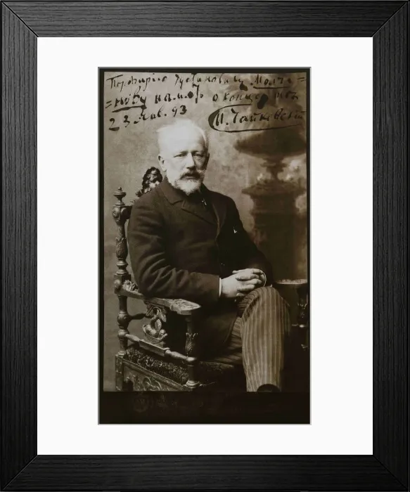 Framed Print : Pyotr Ilyich Tchaikovsky (1840-1893) in Odessa, 1893 Framed Print : Pyotr Ilyich Tchaikovsky (1840-1893) in Odessa, 1893