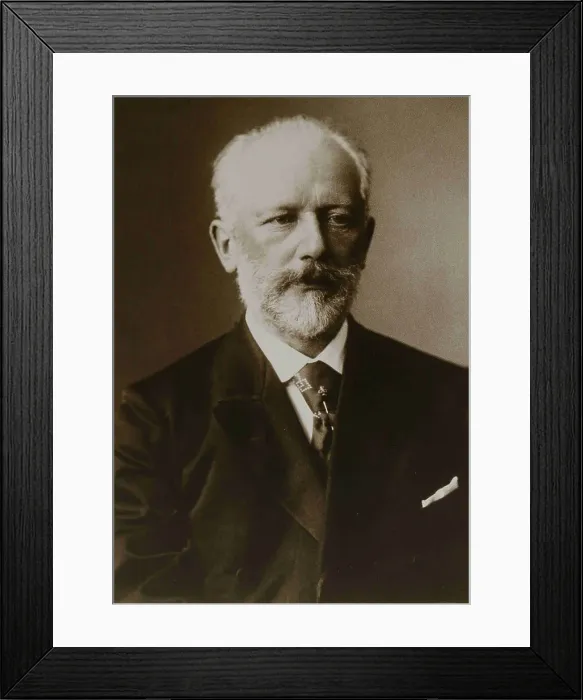 Framed Print : Pyotr Ilyich Tchaikovsky (1840-1893) in London, 1893 Framed Print : Pyotr Ilyich Tchaikovsky (1840-1893) in London, 1893