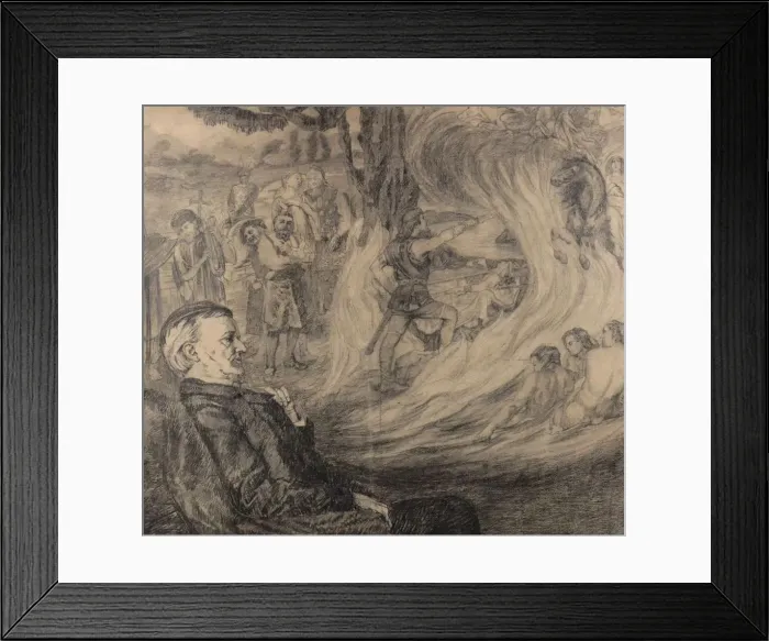 Framed Print : Wagners Dream Framed Print : Wagners Dream