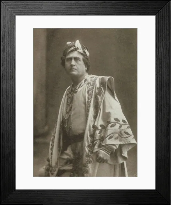 Framed Print : Wilhelm Gruning as Rienzi in Opera Rienzi by Richard Wagner, Berlin, 1907 Framed Print : Wilhelm Gruning as Rienzi in Opera Rienzi by Richard Wagner, Berlin, 1907