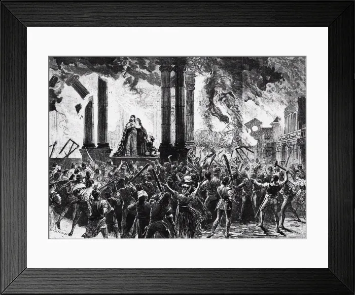 Framed Print : The opera Rienzi by Richard Wagner, at the Her Majestys Theatre in London, 1879, 1879 Framed Print : The opera Rienzi by Richard Wagner, at the Her Majestys Theatre in London, 1879, 1879