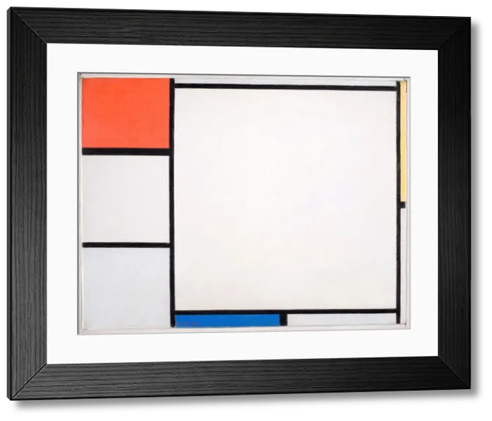 Framed Print : Composition with red, yellow and blue, 1928 Framed Print : Composition with red, yellow and blue, 1928