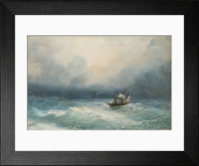Framed Print : The frigate Svetlana, 1892 Framed Print : The frigate Svetlana, 1892
