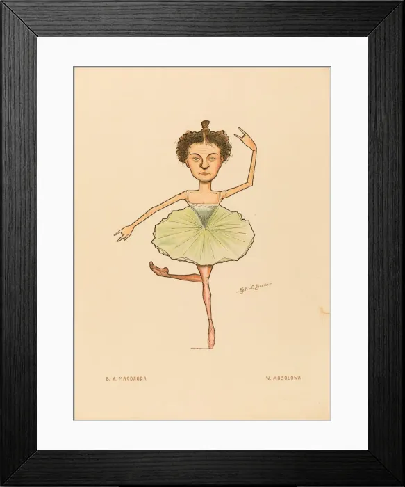 Framed Print : Vera Mosolova, 1902-1905 Framed Print : Vera Mosolova, 1902-1905