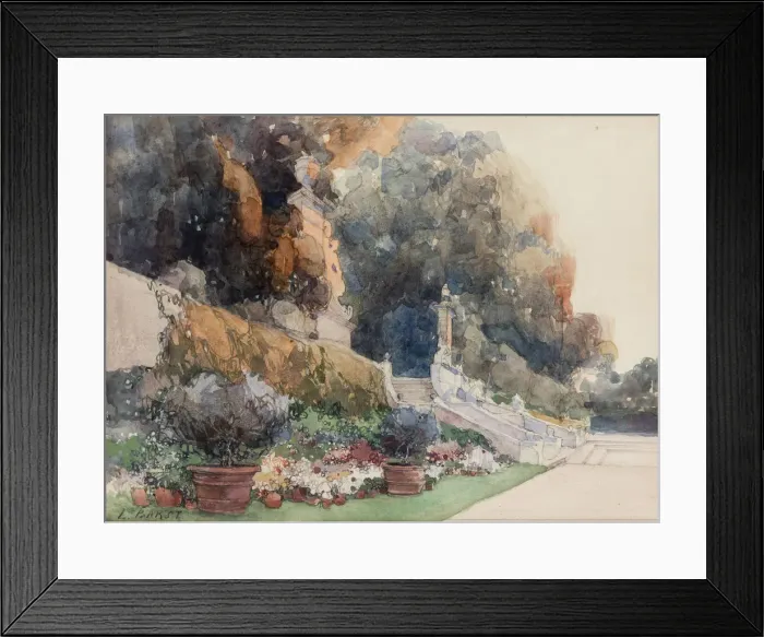 Framed Print : The Sprawling Gardens Framed Print : The Sprawling Gardens