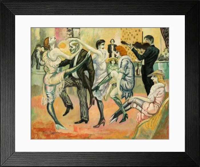 Framed Print : At the Dance Hall, 1913-1914 Framed Print : At the Dance Hall, 1913-1914