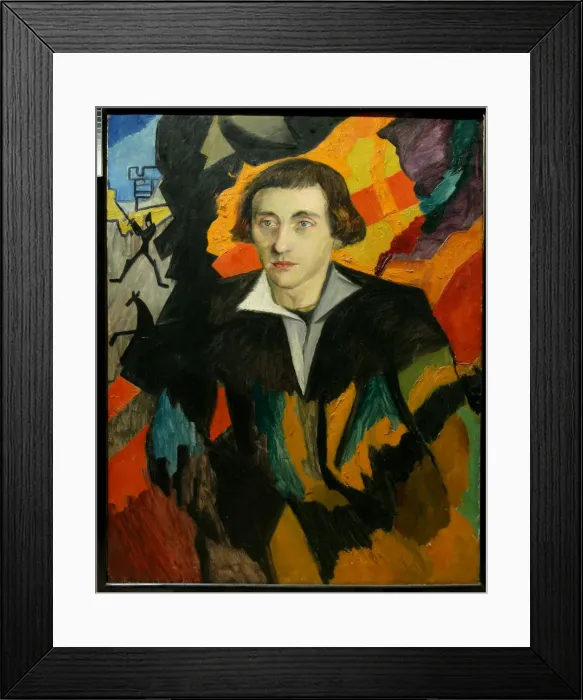 Framed Print : Portrait of Nikolai Evreinov (1879-1953), 1912 Framed Print : Portrait of Nikolai Evreinov (1879-1953), 1912