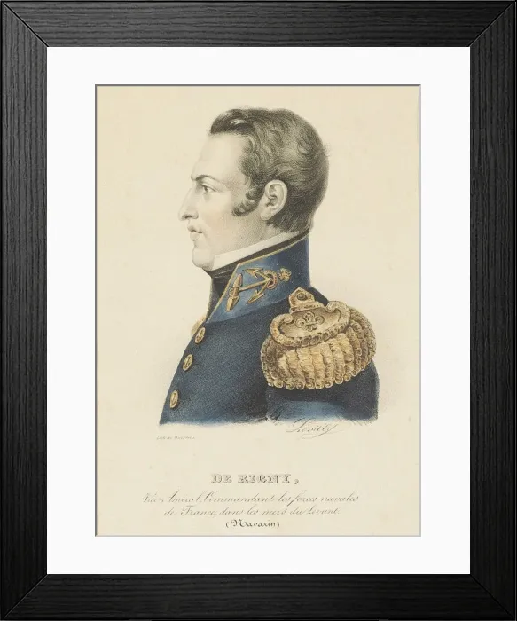 Framed Print : Henri Comte de Rigny (1782-1835), 1830s Framed Print : Henri Comte de Rigny (1782-1835), 1830s