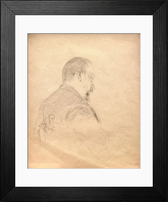 Framed Print : Portrait of the composer Alexander Glazunov (1865-1936), 1896 Framed Print : Portrait of the composer Alexander Glazunov (1865-1936), 1896