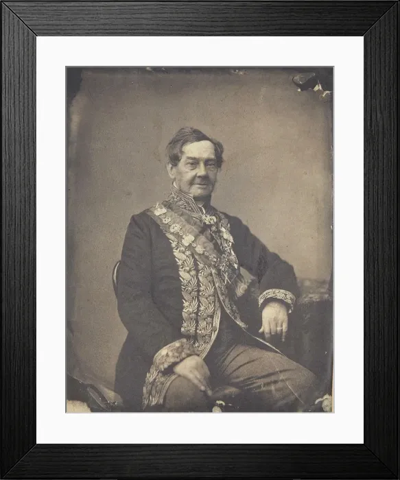 Framed Print : Portrait of Count Sergey Stepanovich Lanskoy (1787-1862), Mid of the 19th cen Framed Print : Portrait of Count Sergey Stepanovich Lanskoy (1787-1862), Mid of the 19th cen