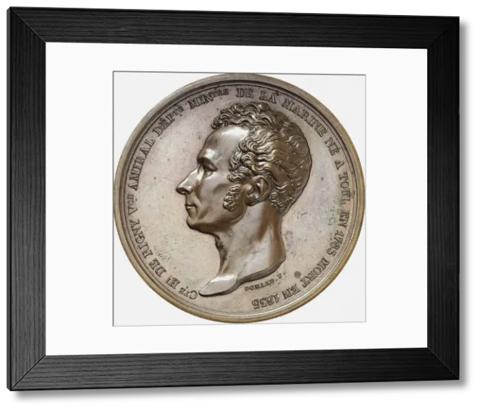 Framed Print : Henri Comte de Rigny (1782-1835) Framed Print : Henri Comte de Rigny (1782-1835)