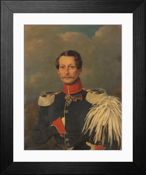 Framed Print : Portrait of Prince Adalbert of Prussia (1811-1873), 1842 Framed Print : Portrait of Prince Adalbert of Prussia (1811-1873), 1842