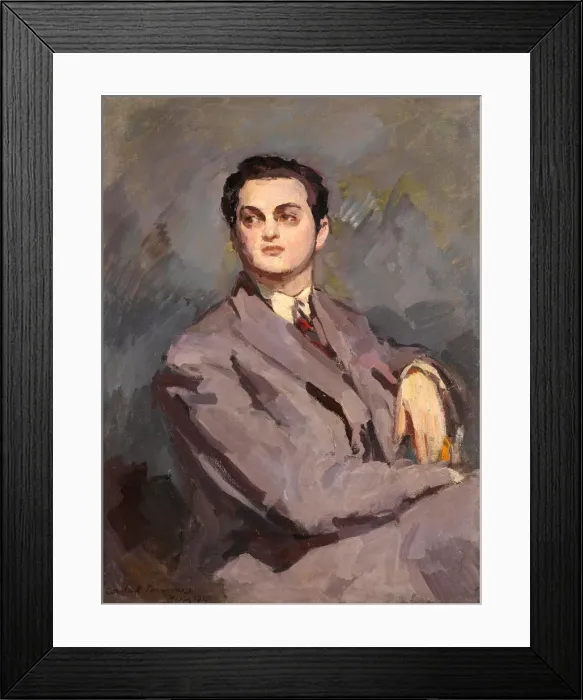 Framed Print : Portrait of Mikhail Albertovich Kuznetsov-Benois, 1926 Framed Print : Portrait of Mikhail Albertovich Kuznetsov-Benois, 1926